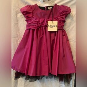Junior Gaultier Fuchsia Formal Kids Dress
